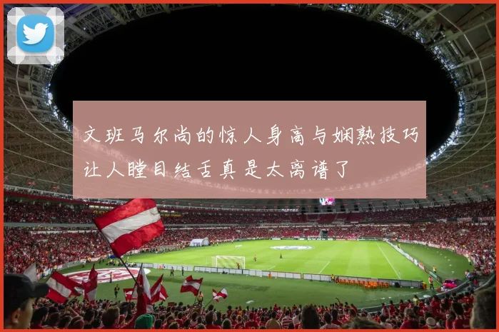 文班马尔尚的惊人身高与娴熟技巧让人瞠目结舌真是太离谱了